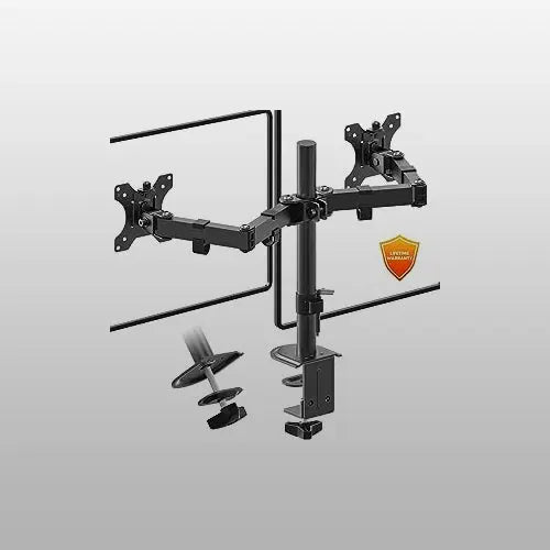 Dual Monitor Mount Stand for Most 13-27 Inch Monitors PUTORSEN