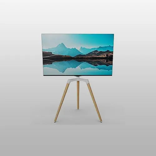 Easel TV Floor Stand for Most 50 to 56 Inch Screens PUTORSEN