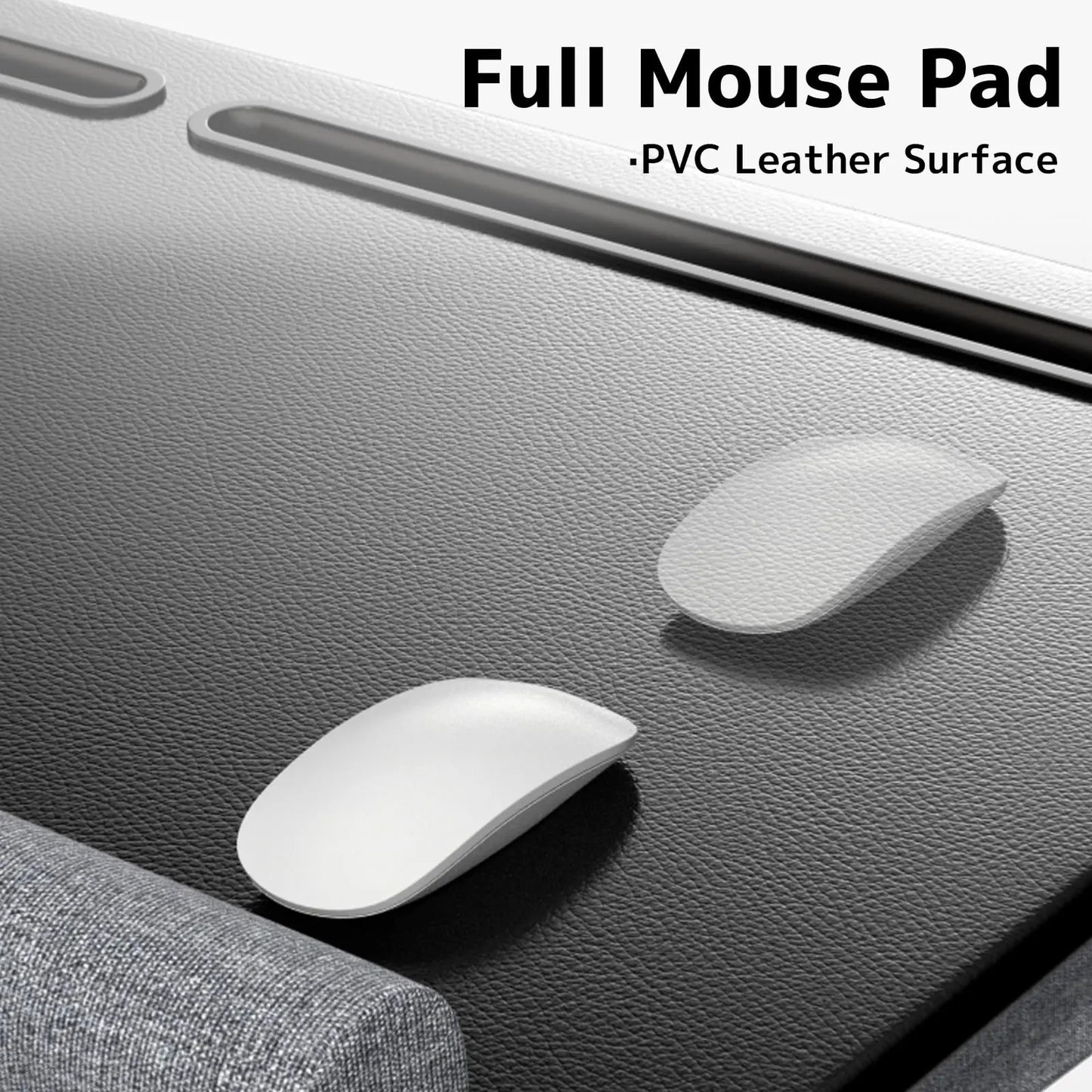 Laptopkissen für Bett - Laptopunterlage mit Handgelenkauflage und Telefonhalter für max. 17,3 Zoll Notebook, Laptop Kissen Lapdesk für Homeoffice, Lernen und Entspannung PUTORSEN