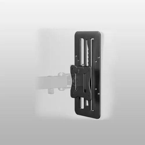 PUTORSEN Adaptateur VESA réglable en Hauteur pour Moniteurs 13 à 27 pouces,Support VESA avec Réglage Vertical de 15 cm,Compatible VESA 75x75/100x100 mm,Charge maximale 8 kg PUTORSEN