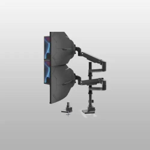 PUTORSEN Monitor Halterung 2 Monitore für 17 bis 57 Zoll Bildschirme bis 20 kg pro Arm PUTORSEN