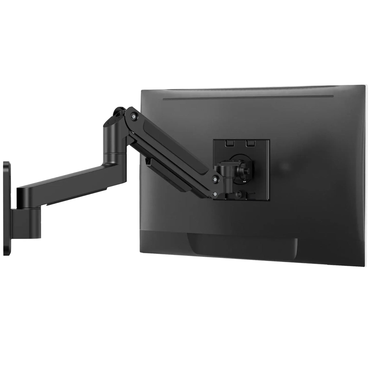 PUTORSEN Monitor Wall Mount Arm - Heavy Duty for Ultrawide Computer up to 49 inches and 44 lbs with Gas Spring PUTORSEN