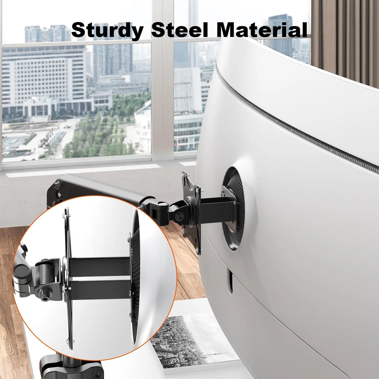 PUTORSEN VESA Adapter Plate Bracket Compatible with Samsung Odyssey G9, Neo G9, CRG9, CHG9 and CHG90 Monitors PUTORSEN