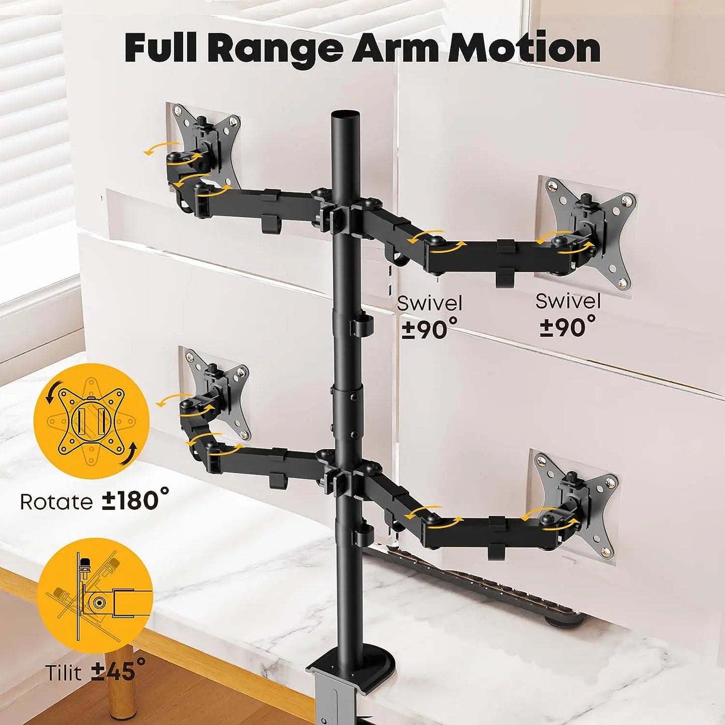 PUTORSEN bracket arm for 17 to 32 inch screens PUTORSEN