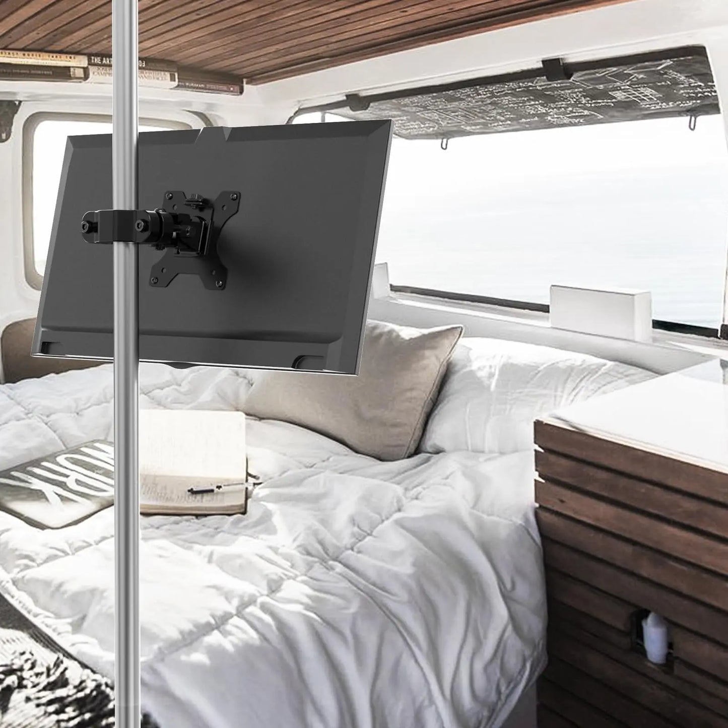 PUTORSEN universal mount Pole mount for 17"-32" screens Supports up to 8kg PUTORSEN