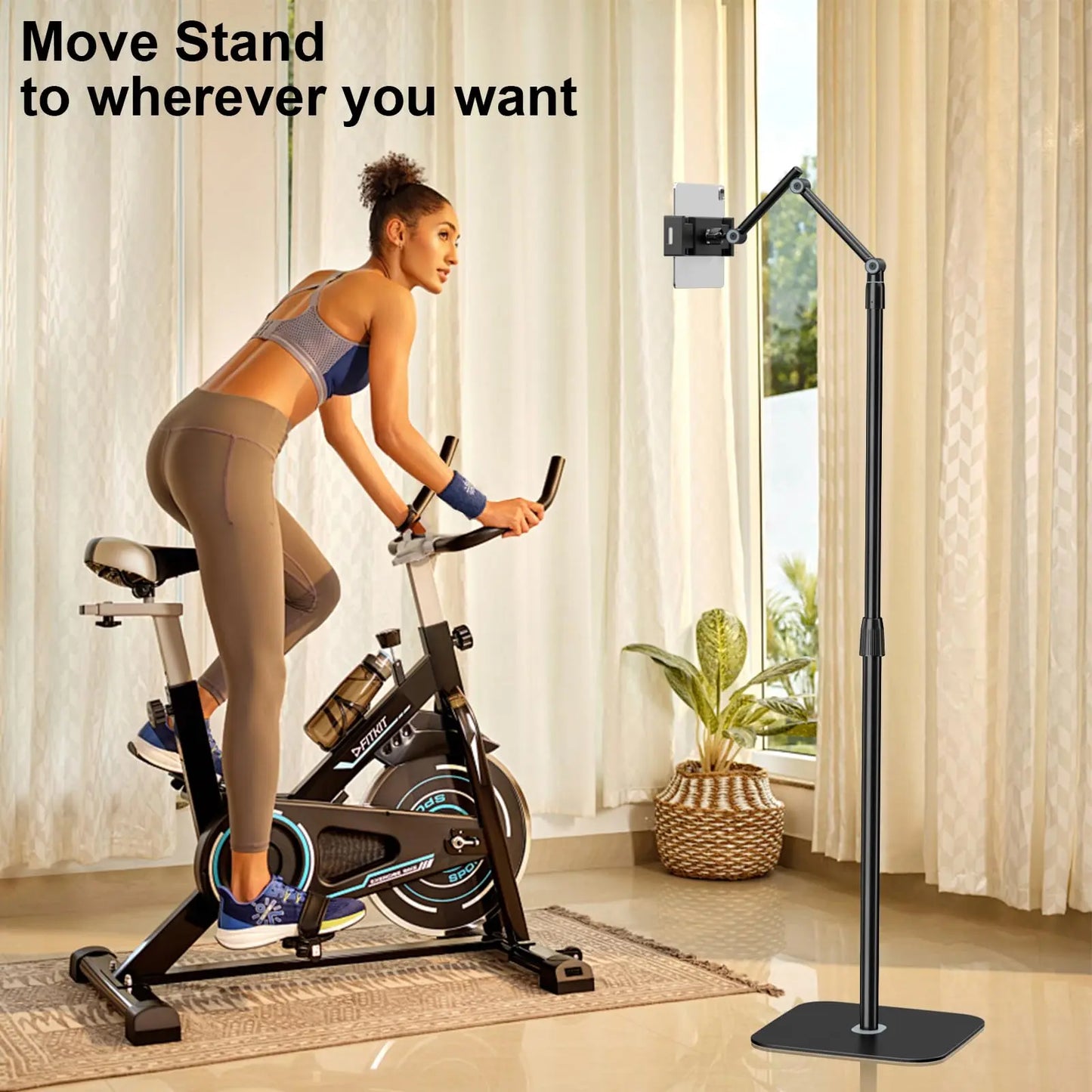 Tablet Bodenständer - Universal Tablet Halterung mit Heavy Duty Base PUTORSEN