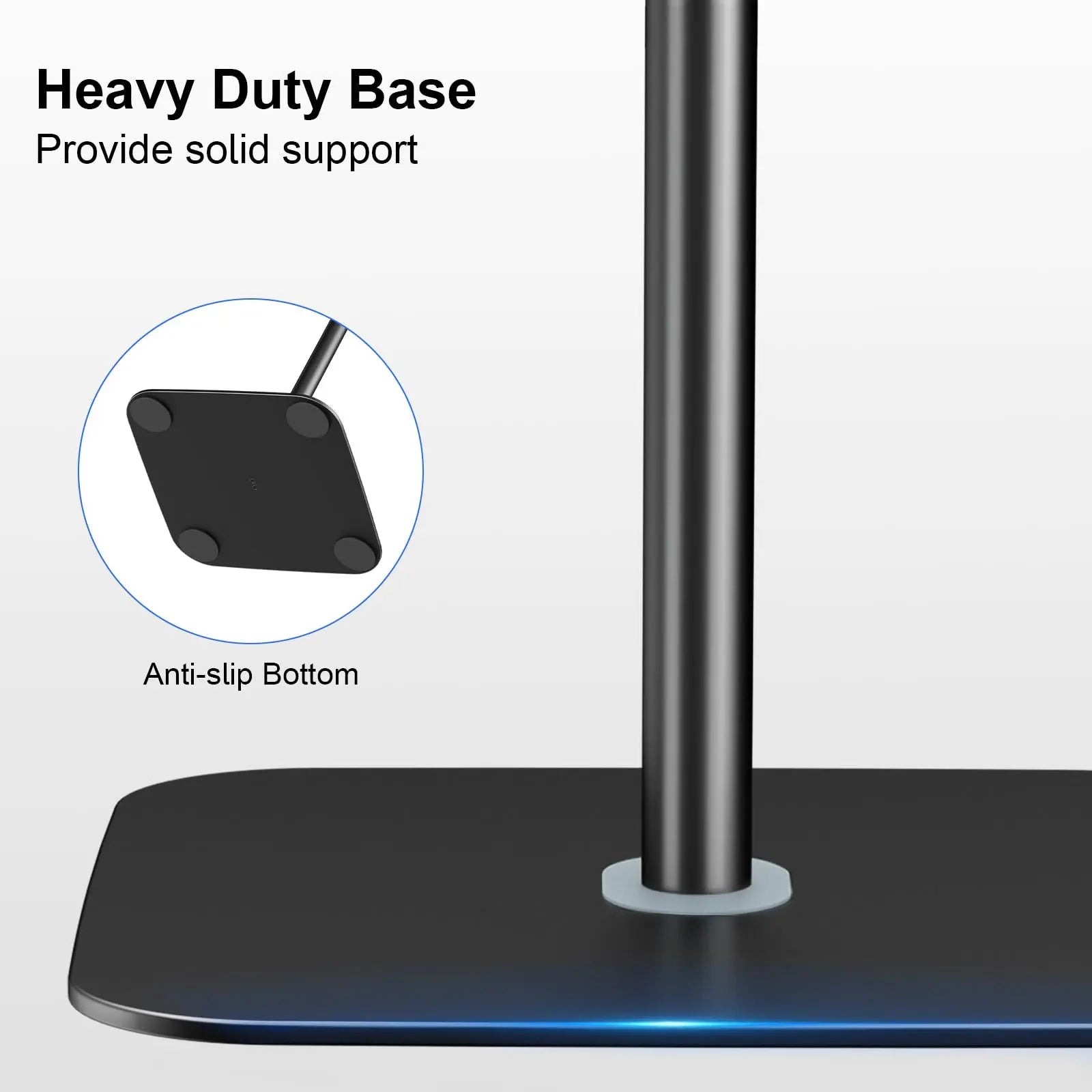 Tablet Bodenständer - Universal Tablet Halterung mit Heavy Duty Base PUTORSEN