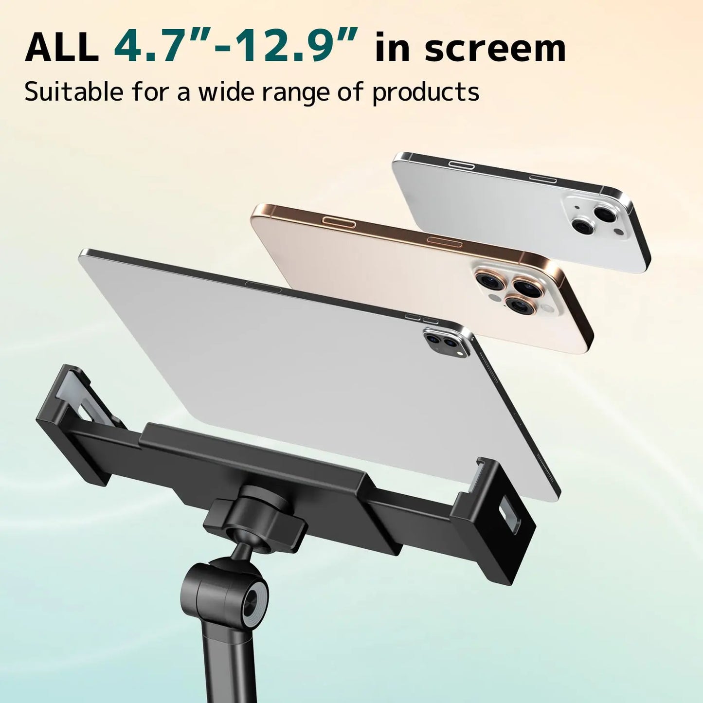 Tablet Stand for Desk, Phone Tabletop Desktop Stand Holde PUTORSEN