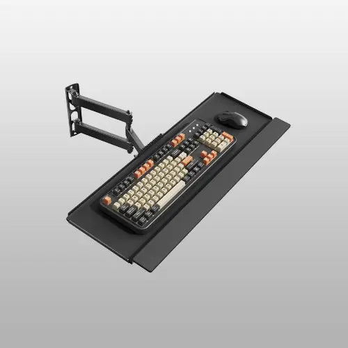 26" Wall-Mounted Keyboard & Mouse Tray PUTORSEN