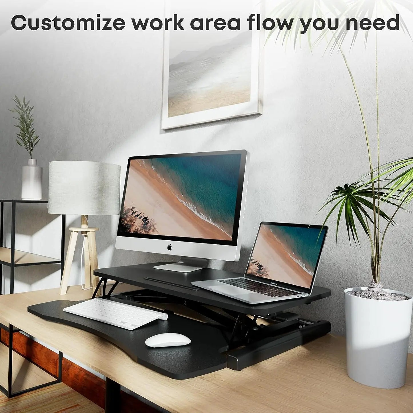 32 Inch Standing Desk Converter PUTORSEN