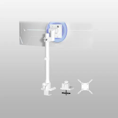 Monitor-Arm Ultrawide Heavy Duty for 24-57''，Aluminum Single Monitor Mount Holds up to 59.4lbs, White PUTORSEN
