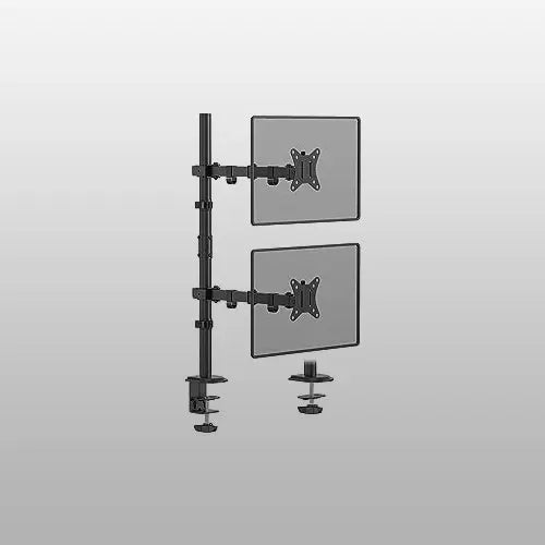 Monitor Mount for 2 Monitors for Most 17 - 32 Inch Screens PUTORSEN