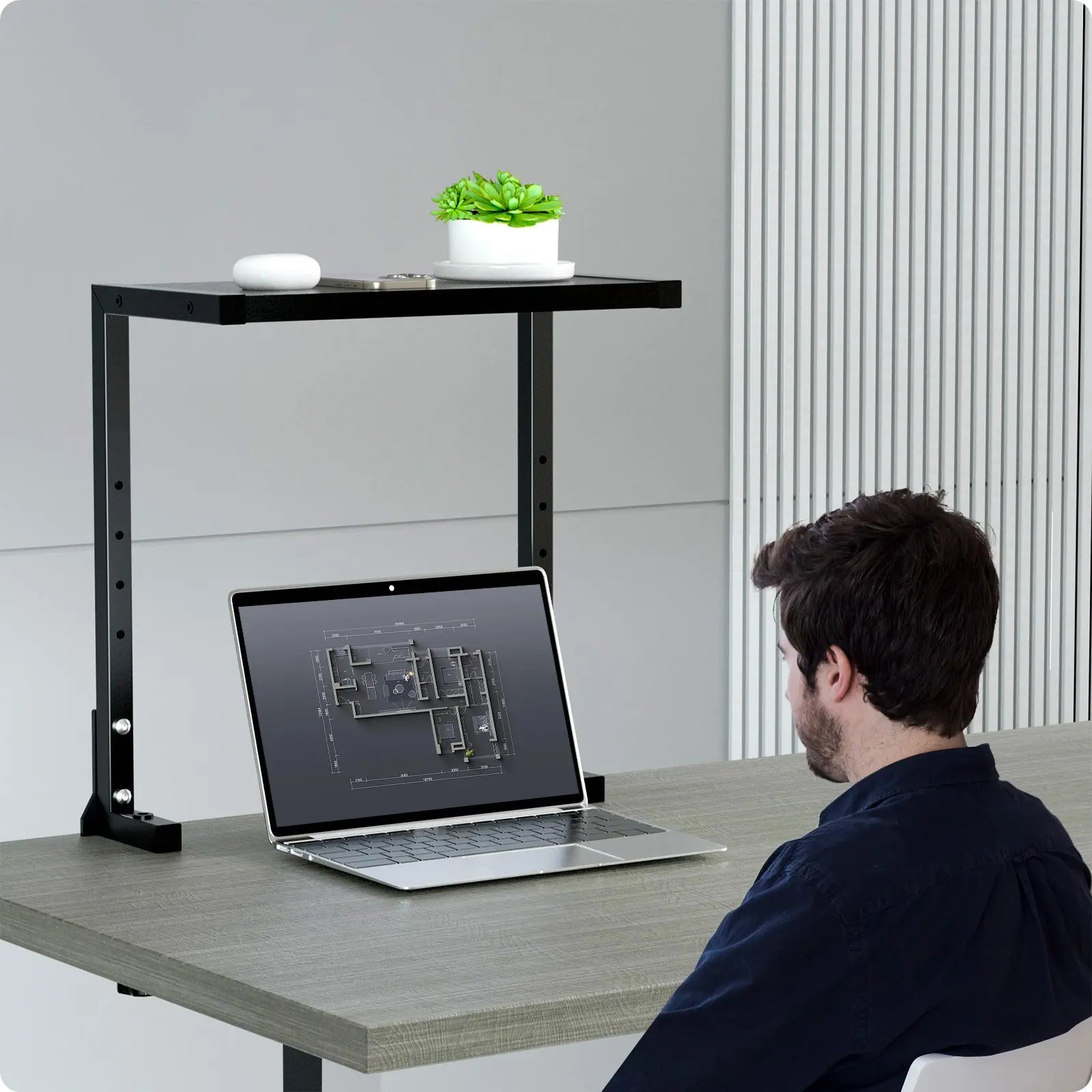PUTORSEN Bureau Portable Extra Large pour Ordinateur jusqu'à 17,3 PUTORSEN Bureau Portable Extra Large pour Ordinateur jusqu'à 17,3
