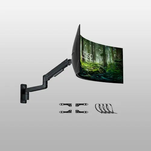 PUTORSEN 17-49 inch Premium Aluminum Heavy Duty Monitor Arm for Ultrawide Screens PUTORSEN
