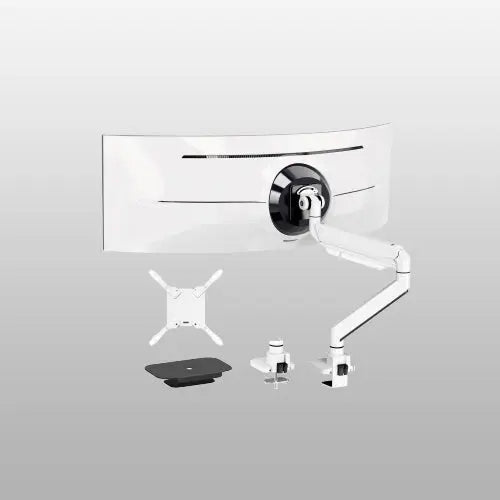 PUTORSEN Braccio Monitor Doppio per Schermi 17-49 pollici, Regolazione PUTORSEN Braccio Monitor Doppio per Schermi 17-49 pollici, Regolazione
