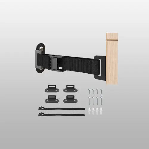 PUTORSEN Anti Tip Furniture Anchors, Heavy Duty Furniture Wall Anchor, Earthquake Proof Wall Anchors for Baby & Pet Safety, Easy Install Adjustable Furniture Safety Kit PUTORSEN