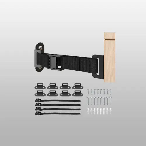 PUTORSEN Anti Tip Furniture Anchors, Heavy Duty Furniture Wall Anchor, Earthquake Proof Wall Anchors for Baby & Pet Safety, Easy Install Adjustable Furniture Safety Kit PUTORSEN