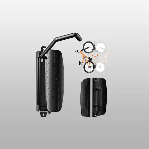 PUTORSEN Bike Rack for Garage, Fits Tires up to 3.5" in wide, Holds up to 77 Lbs PUTORSEN