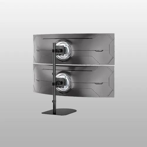 PUTORSEN Freestanding Monitor Stand for 17–49 Inch Screens – Heavy Duty Monitor Mount with Steel Base, Height Adjustable, VESA 75x75 & 100x100 PUTORSEN