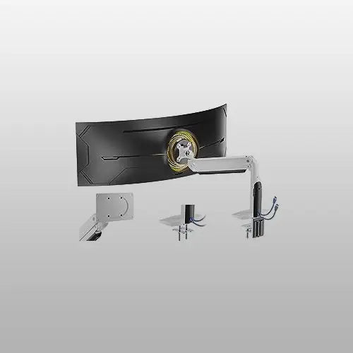 PUTORSEN Heavy Duty Monitor Arm Desk Mount for 17-43 Inch Screens with 2x3.0 USB ports PUTORSEN