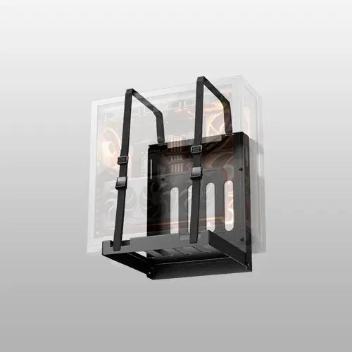 PUTORSEN Heavy Duty PC Wall Mount for Most Mid Towers & Gaming PC Cases, Fits PC Cases up to 19.68" H × 11.22" W × 21.65" D PUTORSEN