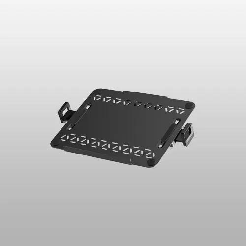 PUTORSEN Metal VESA Mount for 12-18 inch Laptops up to 9 kg, Laptop Mount with Ventilation for Monitor Arms PUTORSEN