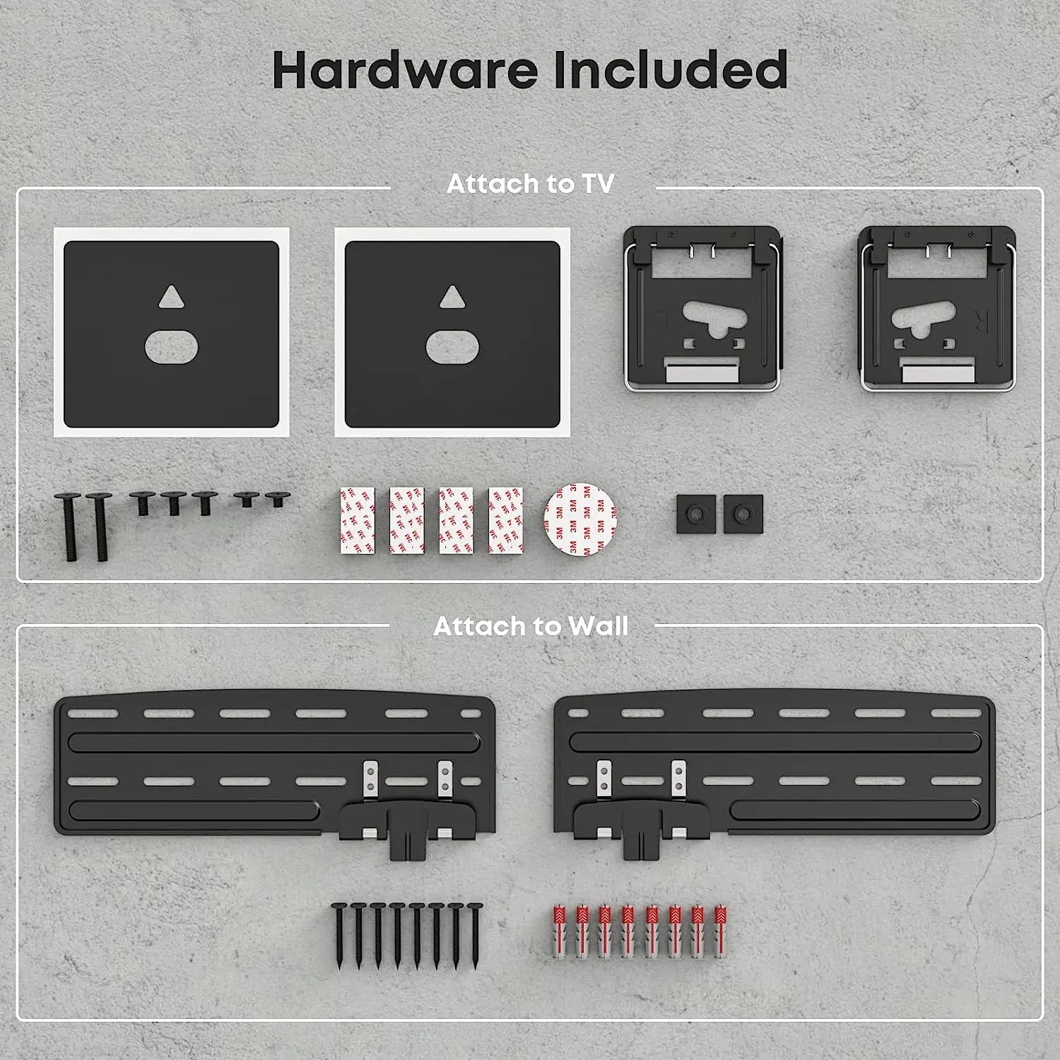 PUTORSEN Micro Gap Fixed TV Wall Mount PUTORSEN