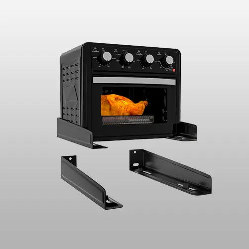 PUTORSEN Microwave Holder, Microwave Shelf Made of High-Strength Steel, Prevents Falling PUTORSEN