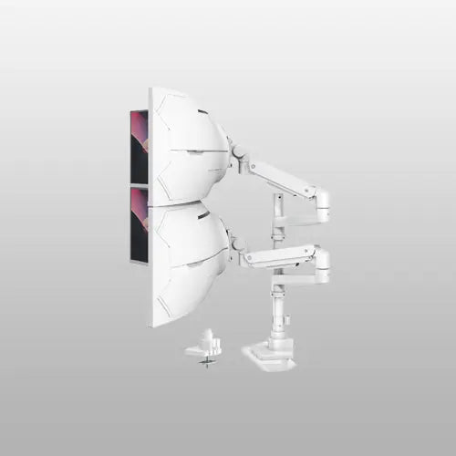 PUTORSEN Monitor Halterung 2 Monitore für 17 bis 57 Zoll Bildschirme bis 20 kg pro Arm PUTORSEN