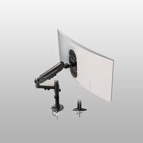 PUTORSEN Monitor Mount for 17-40 Inch Monitors, Supports 2-12 kg, Adjustable Ergonomic Gas Spring Monitor Arm, VESA 75/100mm PUTORSEN