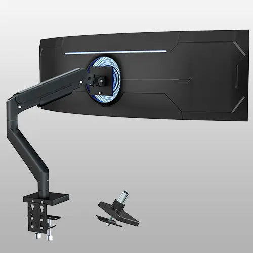 PUTORSEN Premium Ultrawide Single Monitor Arm, for Most 17-49 inch Screens Holds up to 44lbs PUTORSEN