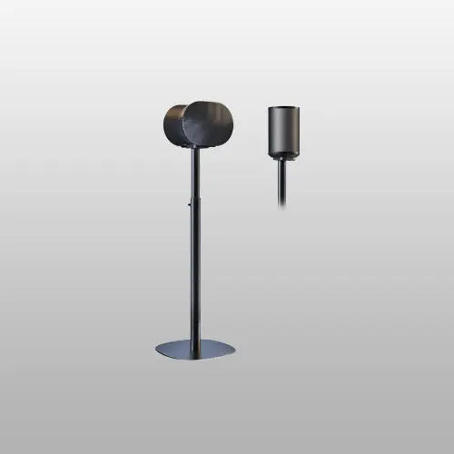 PUTORSEN Single Speaker Stand Compatible with Sonos Era-100 & Era-300 - Height Adjustable Floor Stands 29.1''–39'', Two Base Holes for Space-Saving Placement, Max Load 11 Lbs PUTORSEN