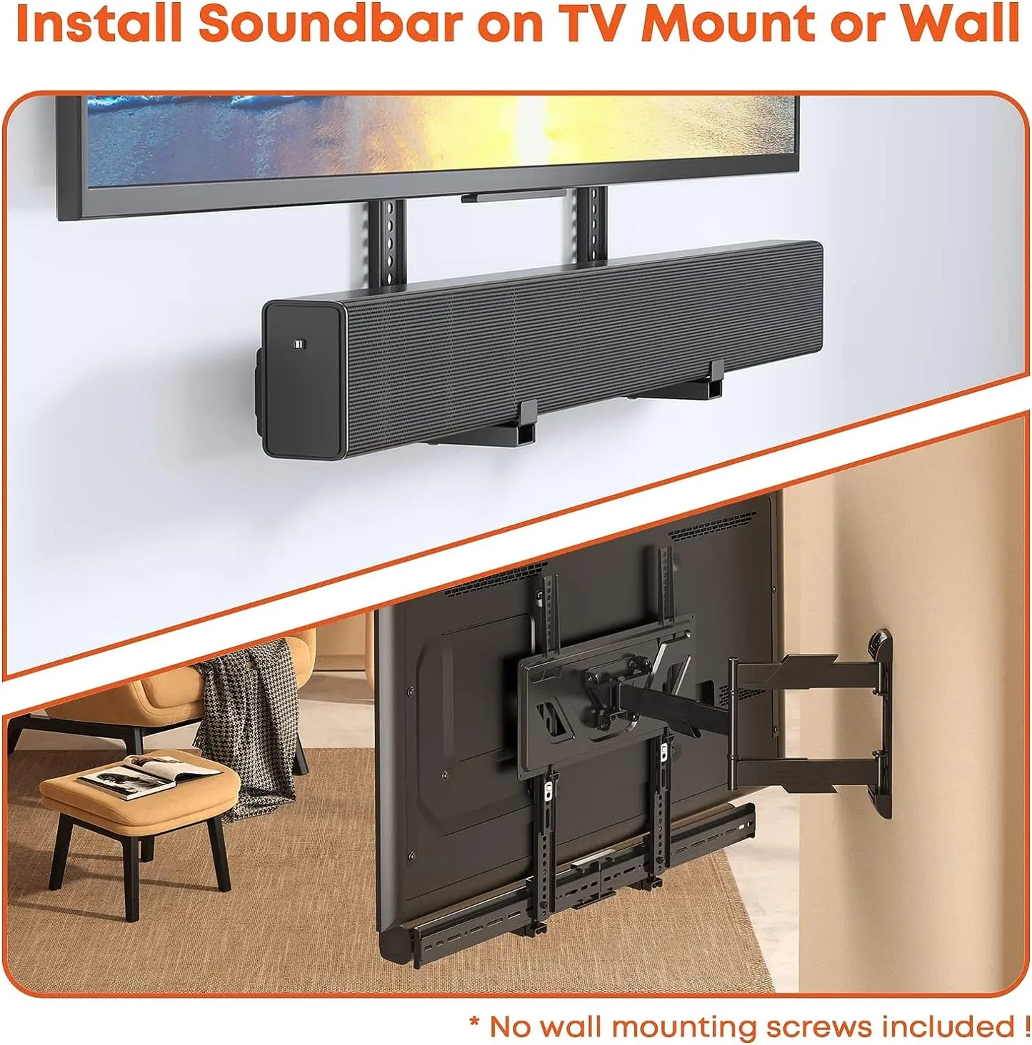 PUTORSEN Soundbar Mount PUTORSEN