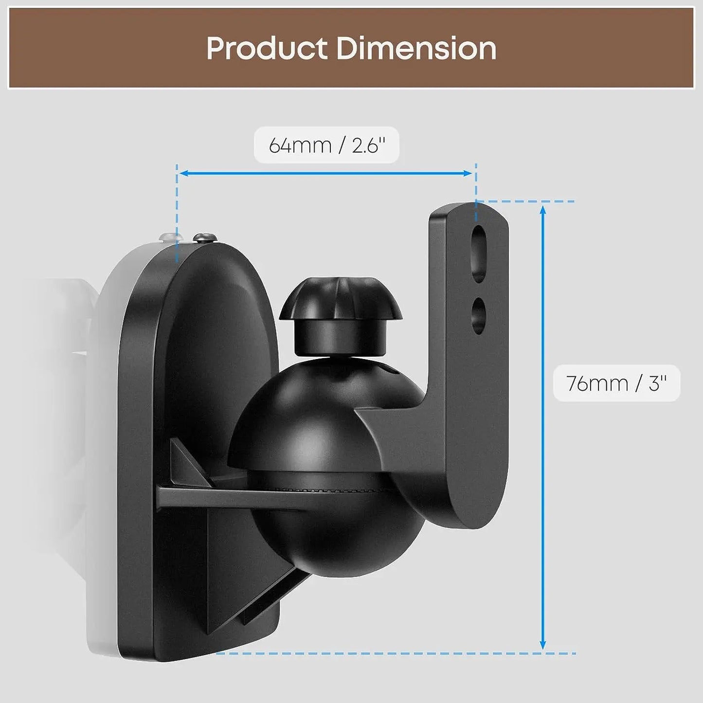 PUTORSEN Speaker Wall Mount PUTORSEN