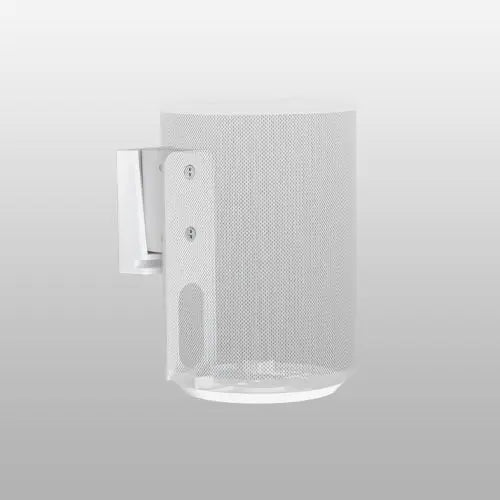 PUTORSEN Speaker Wall Mount for Sonos Era 100,Tilt & Swivel Speaker Shelf Bracket for Better Audio Enjoyment,Cable Management,Hold up to 6.6lbs (1 Pack White) PUTORSEN