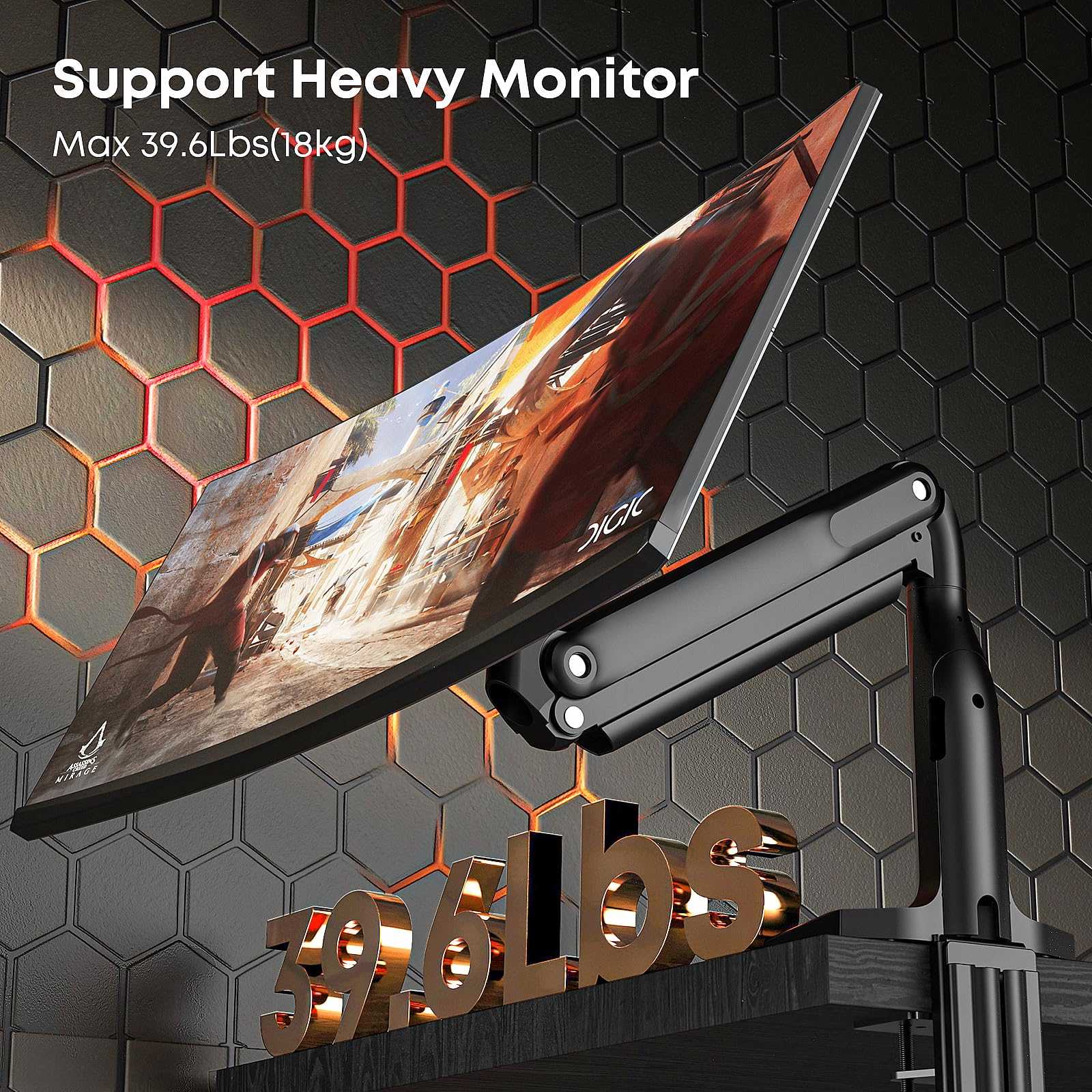 PUTORSEN Ultrawide Single Monitor Desk Mount PUTORSEN