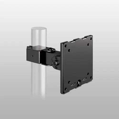 PUTORSEN Universelle Stahlhalterung bis 49 Zoll mit Abnehmbarer VESA 75/100mm Platte, 20kg pro Arm PUTORSEN