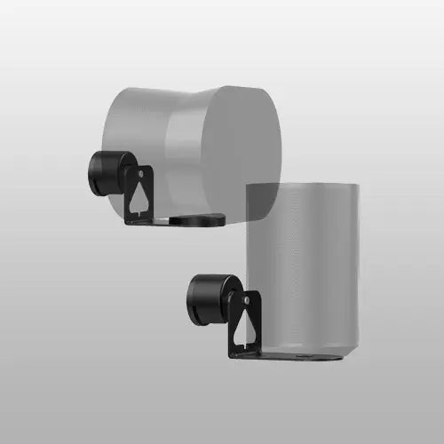 PUTORSEN Wall Mount Speaker Bracket - Compatible with Sonos era100 & era 300, Tiltable, Swivel & Rotation Speaker Mount (2 Pieces) PUTORSEN