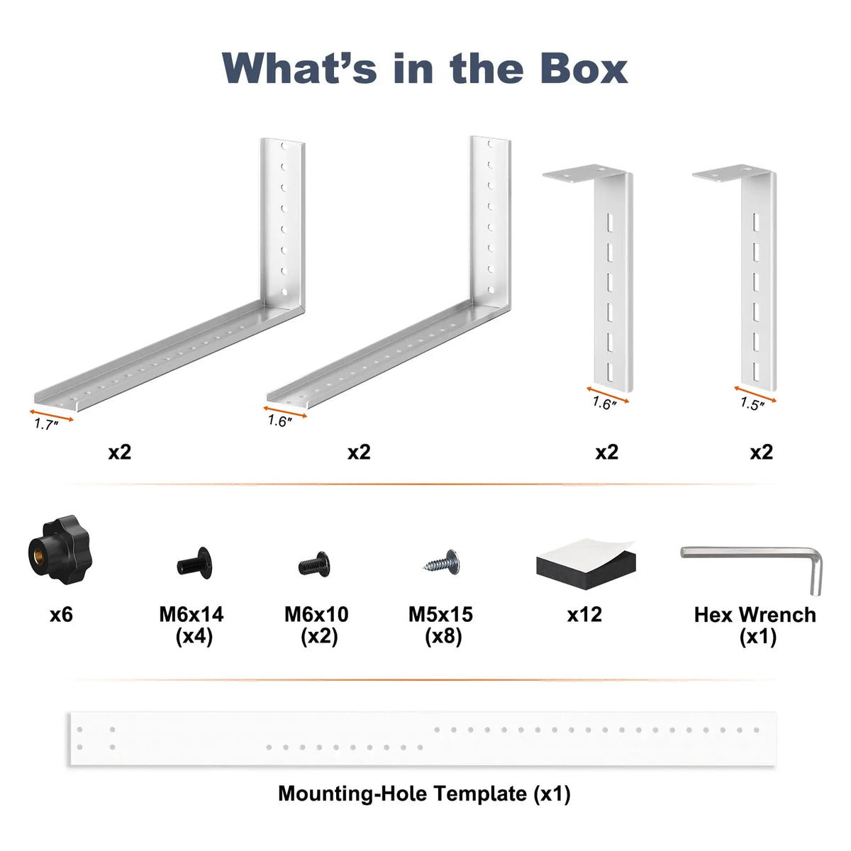 PUTORSEN White Under Desk PC Mount for Mid & Mini-Tower Cases, Vertical or Horizontal CPU Holder Supports up to 77 lbs, Space-Saving Computer Rack Compatible with ATX/Micro-ATX/Mini-ITX PUTORSEN