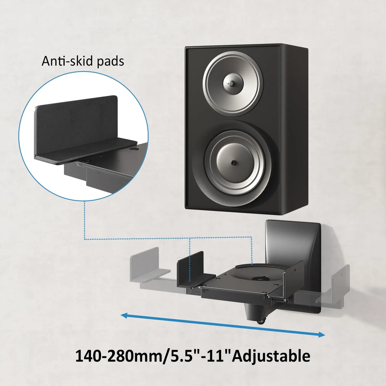PUTORSEN loudspeaker wall bracket PUTORSEN