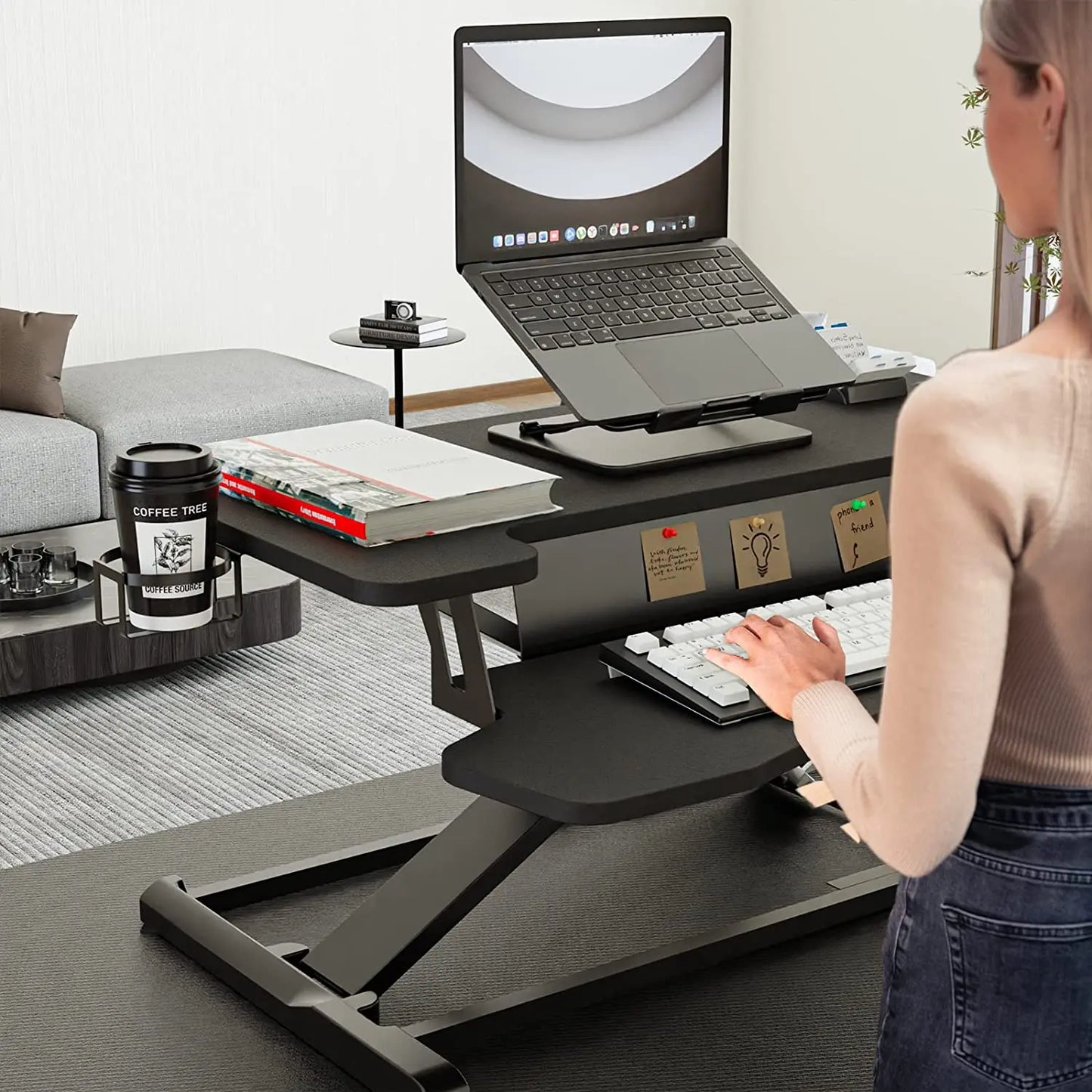 32 Inch Standing Desk Converter PUTORSEN