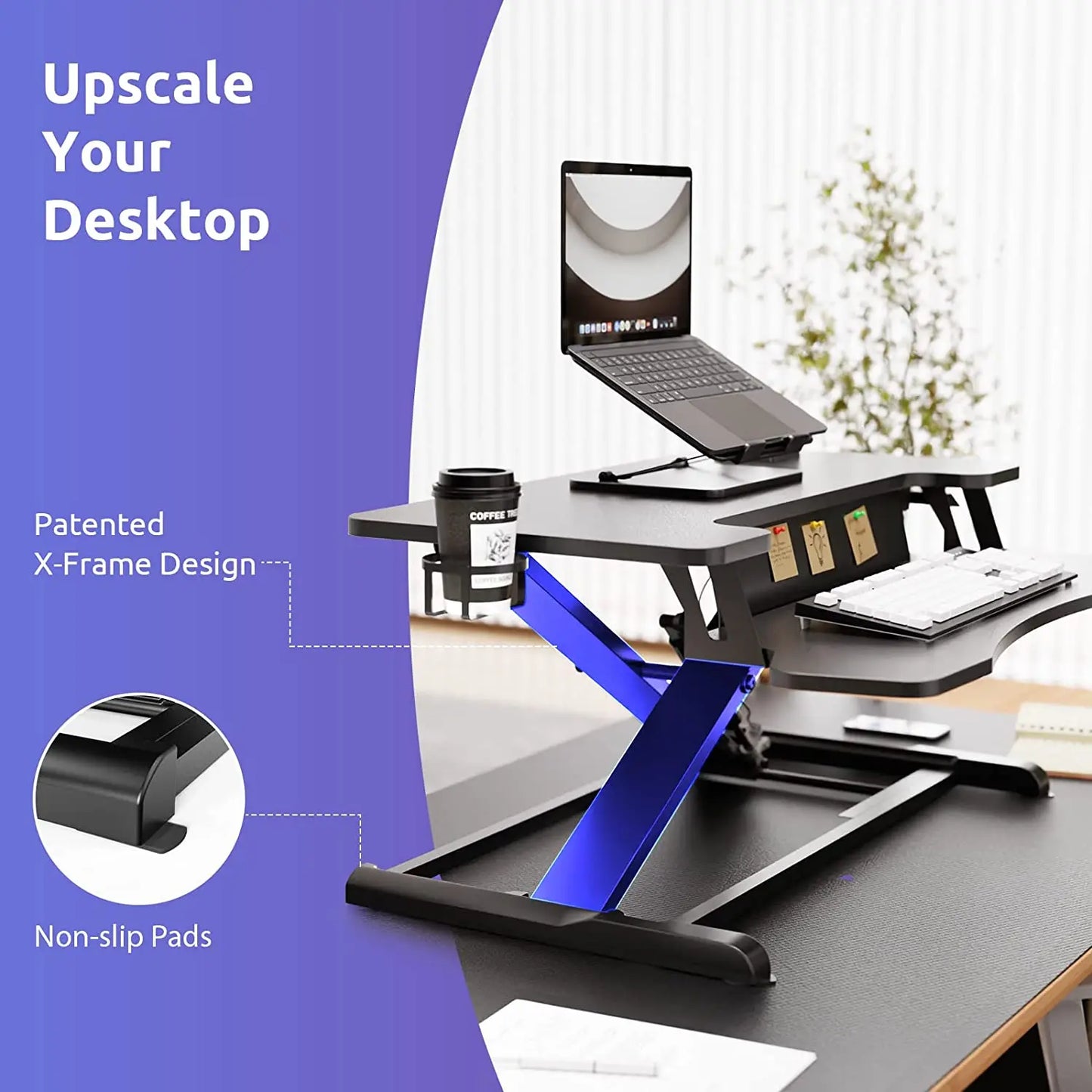 32 Inch Standing Desk Converter PUTORSEN