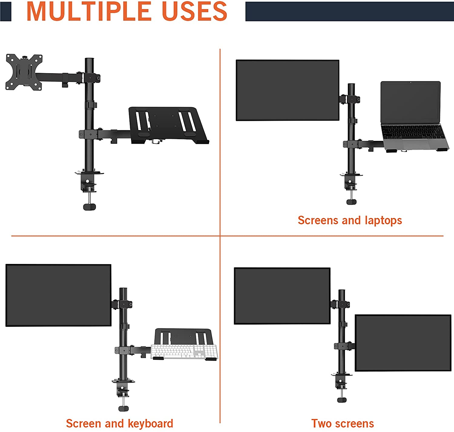 PUTORSEN Monitor Arm Desk Mount PUTORSEN