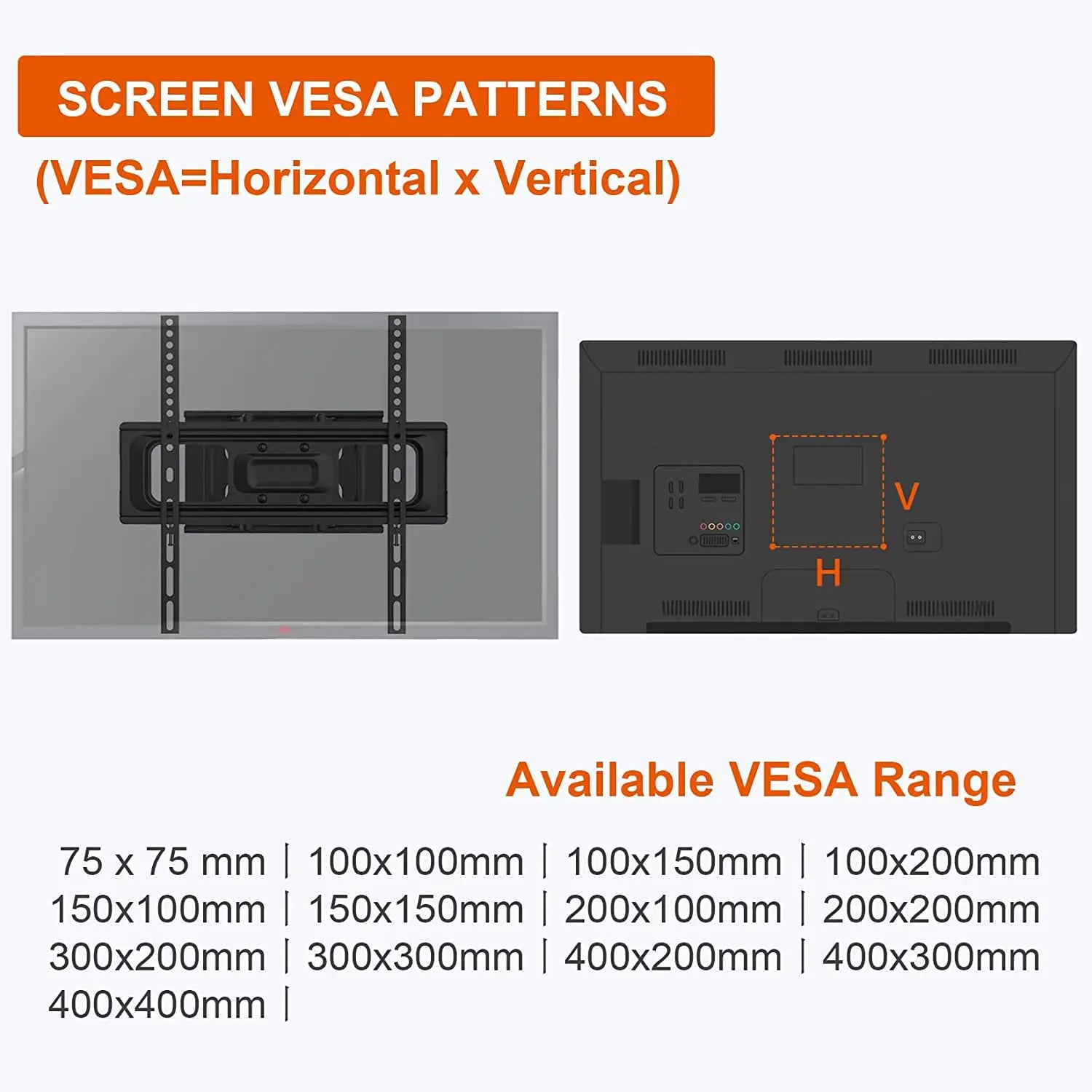 PUTORSEN Soporte de Pared para TV 32 a 70 Pulgadas, Soporte TV