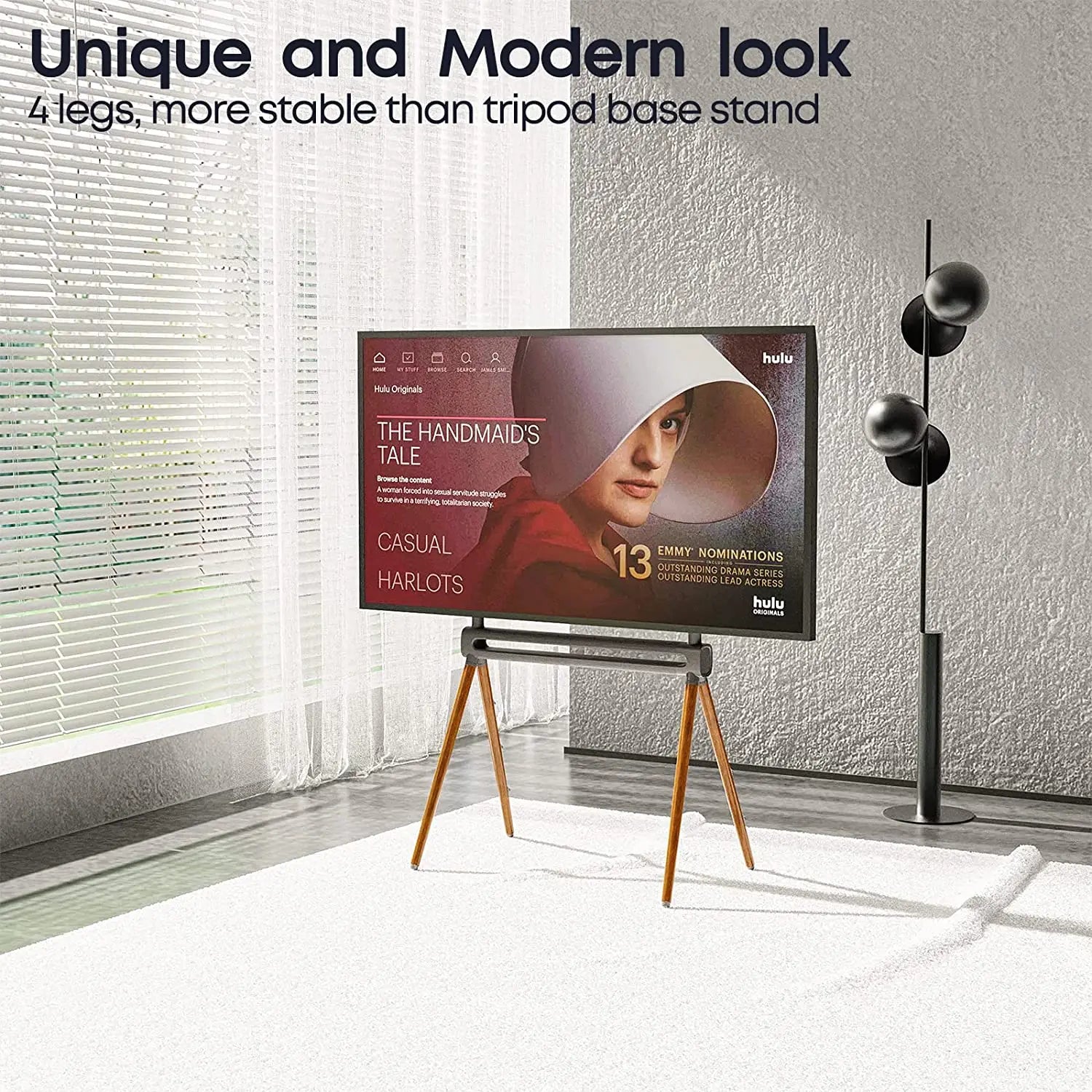 PUTORSEN®Premium Easel TV Tripod Stand for 49 to 70 Inch LED LCD PUTORSEN
